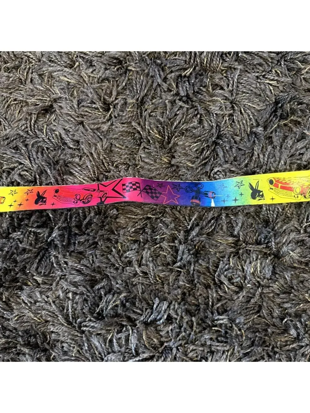 Rainbow Scene Graphic Belt